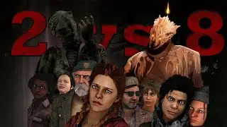 2 мана против 8 сурвов Dead by Daylight