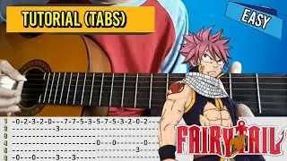 Tutorial tabs Fairy tail - Main theme Mudah Dasar
