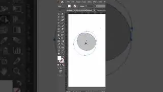 Flat Design Moon |  Illustrator Tutorial