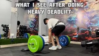 What I see after heavy deadlift 😈😈
