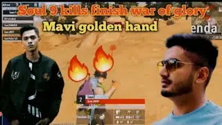 Soul 9 kills | War of glory | Mavi golden hand