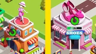 Idle Shopping Mall! MAX LEVEL CITY BUILDING EVOLUTION!