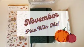 November Plan With Me! | 2023