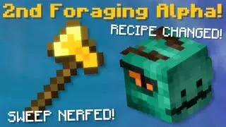 Second Foraging Alpha Updates & Changes! (Hypixel Skyblock News!)