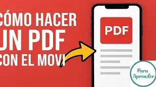How to create a PDF on your mobile phone in 1 minute