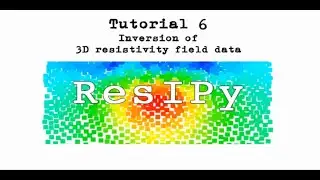 Tutorial 06 - 3D resistivity field data inversion