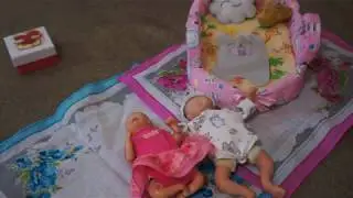 Вечер с мини реборнами 💖 Готовимся ко сну