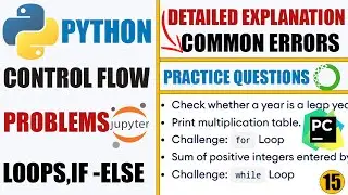 Control Flow Examples in Python
