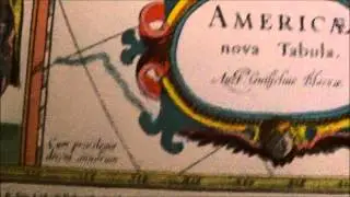 How much is this antique America and Jamaica map worth?