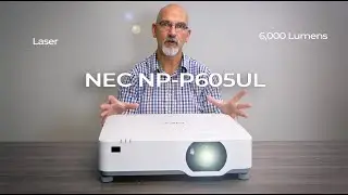 NEC NP-P605UL 6000-Lumen WUXGA Laser 3LCD Projector