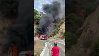 Fire in LLoret de Mar 2021, 1