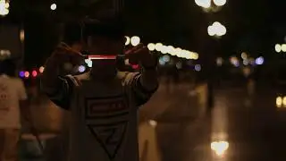 LED Pen Spinning By Hak Chan