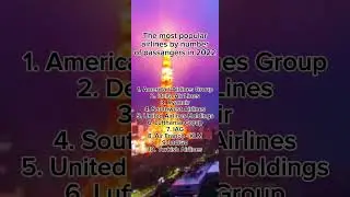 What are the most popular airlines?