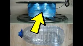 Filament for 3D printing from PET bottles