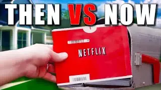 Netflix Now VS Then: From DVD to Streaming Giant