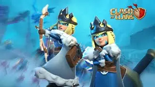 Clash of clans : Queen of the North New Skin