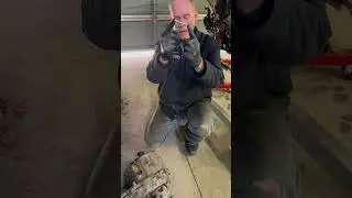 Easy way to line up a non studed transfer case and gasket.