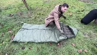 Спальний Мішок на Флісі Зимовий Військовий Спальник до -35°С від Cactus.in.ua