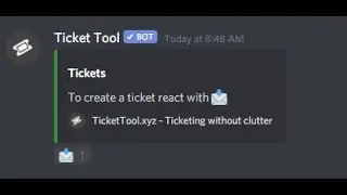 How to set up Ticket Tool on Discord