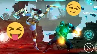 shadow fight 4 arena🙄 JET vs ironclad kick Jet round 1.2final #gameplay #1ksubcribers #1kviews