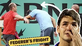 Roger Federer's Scary Moment 🎾 - When Chaos Erupted at the 2009 French Open Final