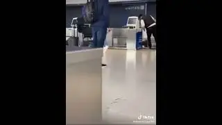 Branden Langley fight in airport🫣