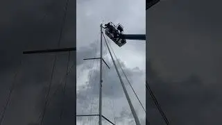 Best way to inspect a stepped mast!