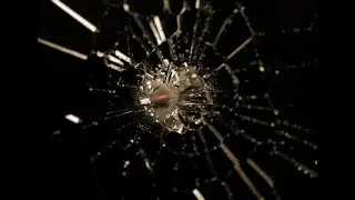 Slow Motion Bullet Glass Break (Cinema4D, Xparticles, and Octane)