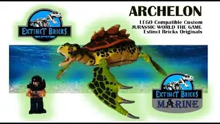 ARCHELON -LEGO DINOSAURS (UNOFFICIAL) - BIGGEST SEA TURTLE 