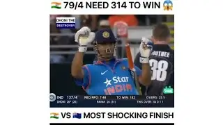 ind vs nz |  india  79/4 to 314 #🇮🇳 l #dhonihero