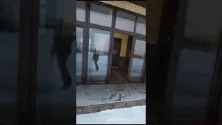 Остекление входной группы в доме коттеджей - #ОкнаRehau #Софпласт #Okno24