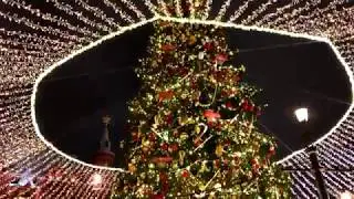 Christmas Decoration in Moscow 2019. Part 1