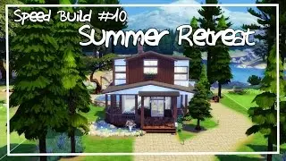 UNA CASITA DE VERANO EN LOS SIMS 4 | SPEED BUILD #10 SUMMER RETREAT