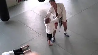 занятие по самбо, малыши 4 года