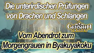 😮Genshin Impact - Weltauftrag: Die unterirdischen Prüfungen von Drachen und Schlangen😮