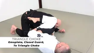 Closed Guard Omoplata To Triangle Choke