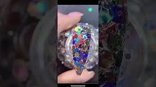 Sequins | Nail Mermaid | Glitter Flakes Nail art
