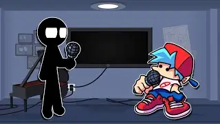 Stickman Started FIGHTING! || Stickman vs FNF Mod (Friday Night Funkin')