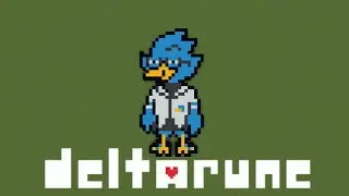 Light World Berdly | Deltarune | Minecraft Pixel Art #9
