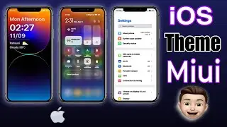 iOS Inspired Theme Miui - System Ui, Control Centre🔥| Must Try This Theme👍😀