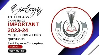 Biology Class 10th | Biology Chapter 1| 10 Biology Guess Paper 2024