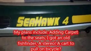 Custom Fishing Boat (Intex Seahawk 4)