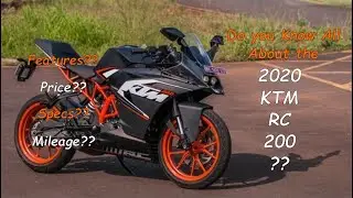 KTM RC 200 BS6 | Price, Features, Specifications, Colour and competitors | 200cc Bikes |