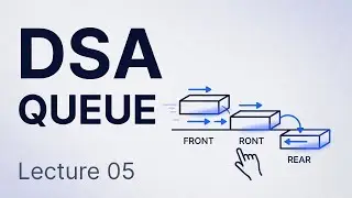 Queue Data Structure Explained with Animation in C, C++, Java, Python | Complete DSA Tutorial 2026