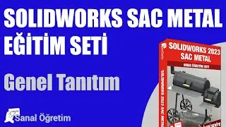 SolidWorks 2023 Sac Metal Eğitim Seti