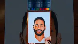 Neymar JR ⚽🇧🇷 Process#neymar #cristianoronaldo #messi #haaland #mbbape