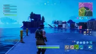 Fortnite 5 on screen!