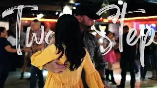COUNTRY TWO STEP Intermediate 2 Step Patterns (Thirsty Horse Saloon San Antonio Texas)