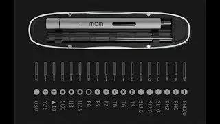 Unboxibg: Xiaomi WOWSTICK 1fs 19 in 1 Electric Screwdriver Set (Gearbest)