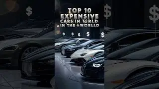 TOP 10 MOST EXPENSIVE CARS IN THE WORLD. #puzzlechallenge #quiz#gk#viralshorts2024